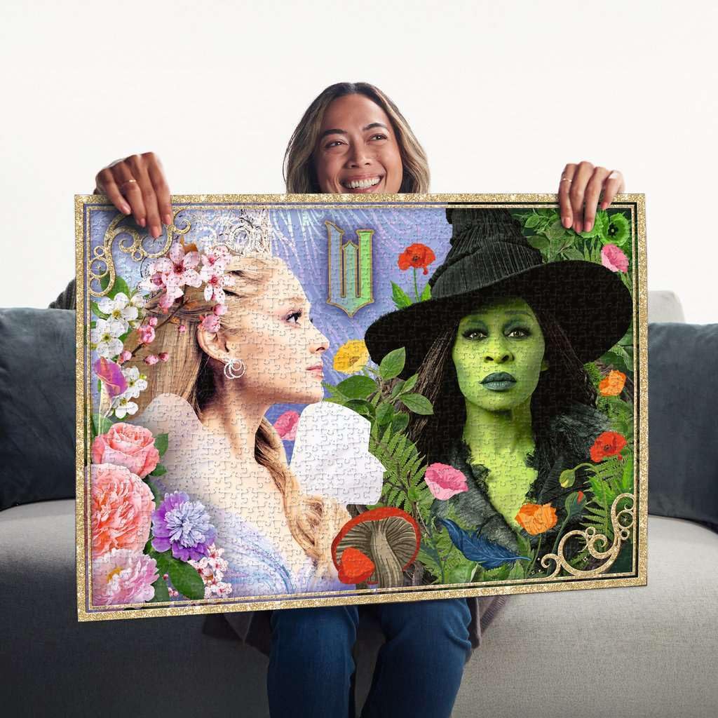 ディズニー　ALL THEIR WICKED WAYS ジグソーパズル 1000 Amazon.com: Ravensburger Wicked Movie: Part 2 1000 Piece Jigsaw